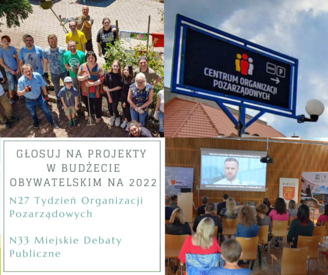 Zagłosuj na nasze projekty w Budżecie Obywatelskim na 2022 rok!