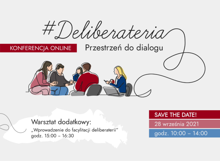 Konferencja międzynarodowa „Deliberateria – przestrzeń do dialogu” (28.09.2021)