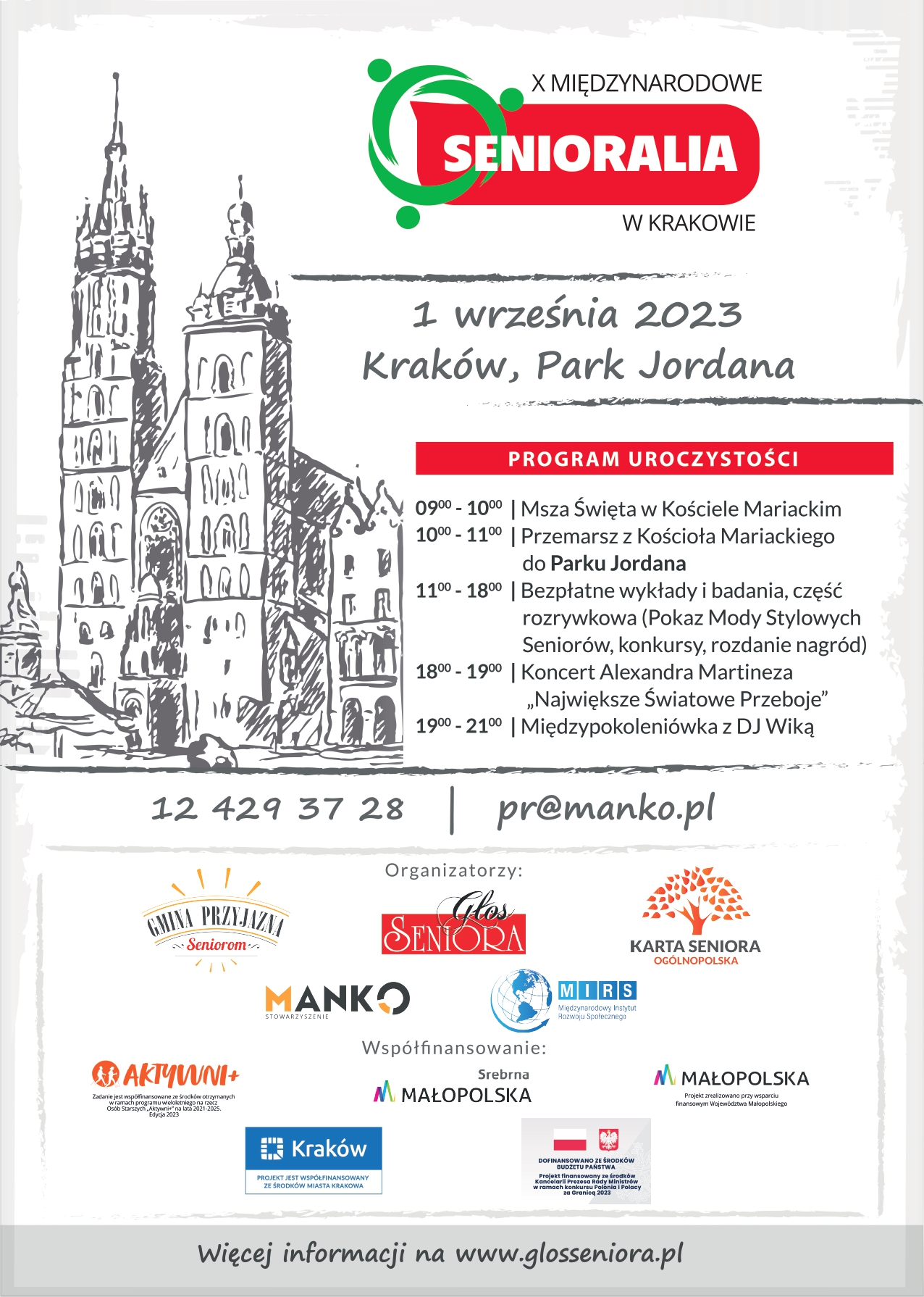 X Międzynarodowe Senioralia w Krakowie