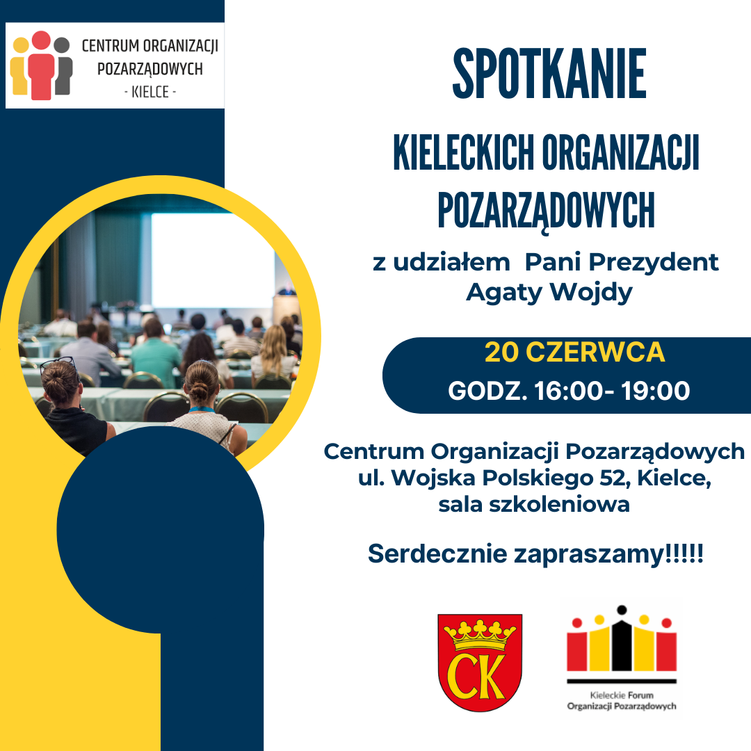 Spotkanie kieleckich organizacji pozarządowych_20 czerwca 2024 roku